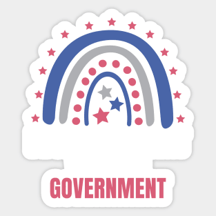 I Don't Co-Parent With the Government Sticker